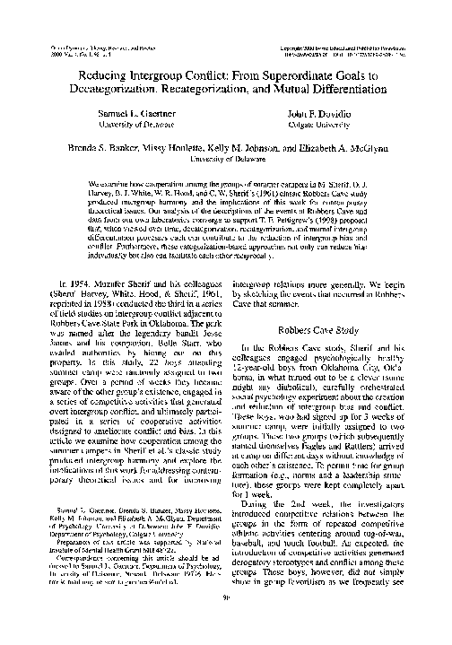 Intergroup conflict essay 08 image