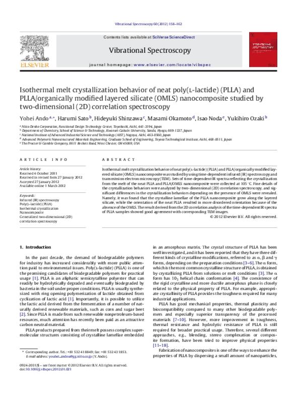 (PDF) Fabrication of PolylactideBased Biodegradable Thermoset