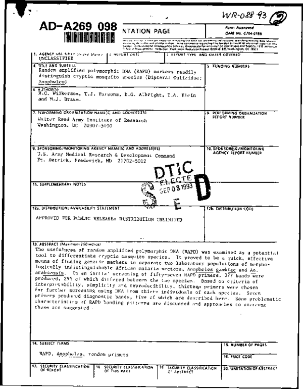 Thesis on rapd image