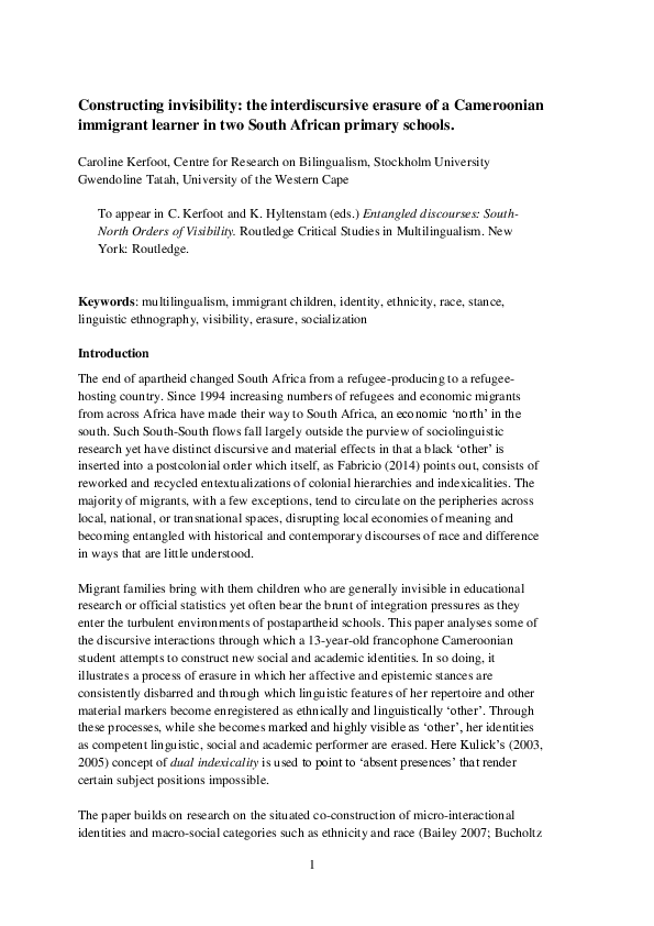 Immigrant rights essay image