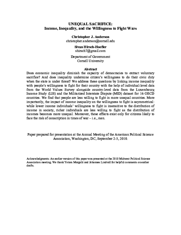 Sacrificial inequality essay 07 image