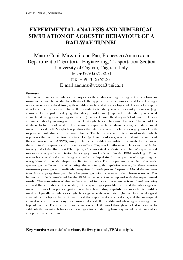 (PDF) Experimental Analysis and Numerical Simulation at Metal-Ceramic ...