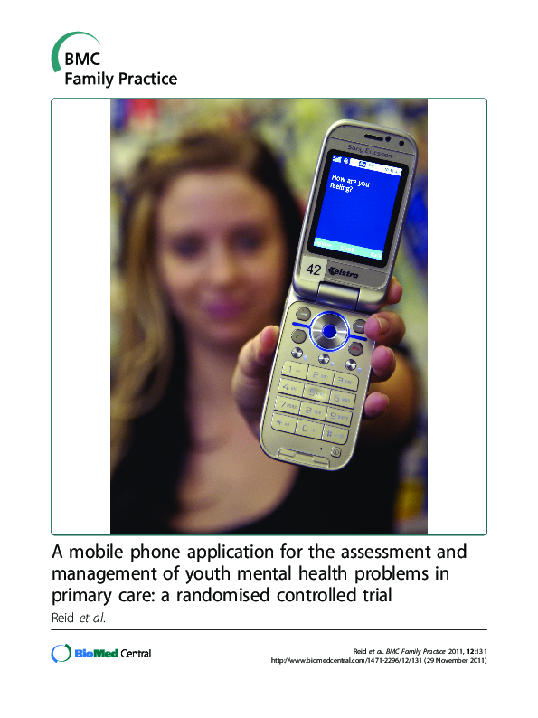 (PDF) A mobile phone application for the assessment and management of ...