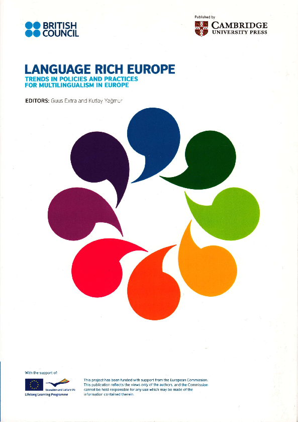 Language Rich Europe, Part 3.3 Bulgaria, G. Extra and K. Yagmur (eds.), Cambridge University Press, 2012