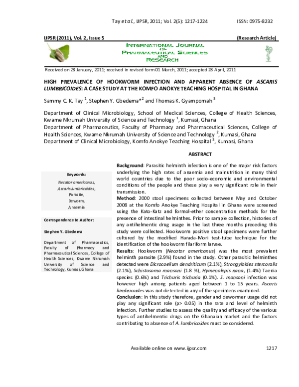 Hookworm articles picture