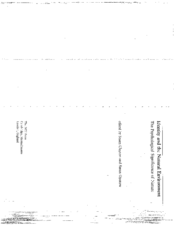 Group Identity and Stakeholder Conflict in Water Resource Management