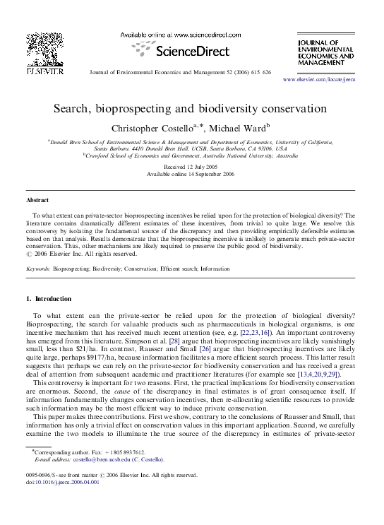 Bioprospecting essay image