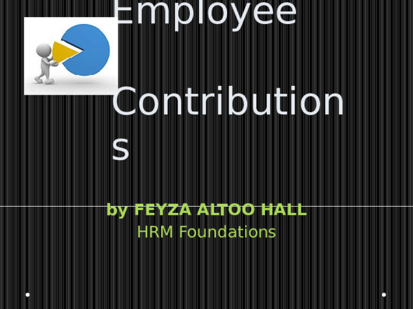 (PPT) Employee Contribution