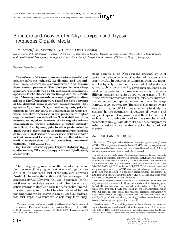 Enzyme and substrate image