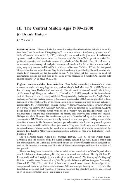 IIIâThe Central Middle Ages (900â1200)