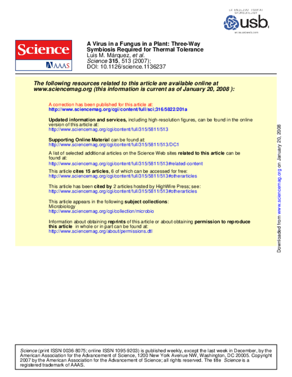 Parasite host relationship example image