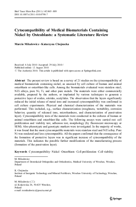 Nickel literature review 05 image