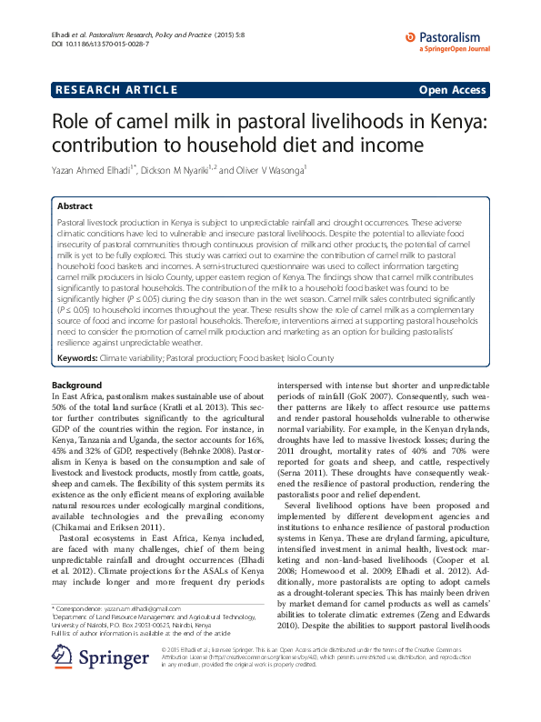 Camel milk speech image