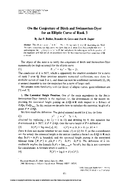 Pdf Towards An Average Version Of The Birch And Swinnerton Dyer