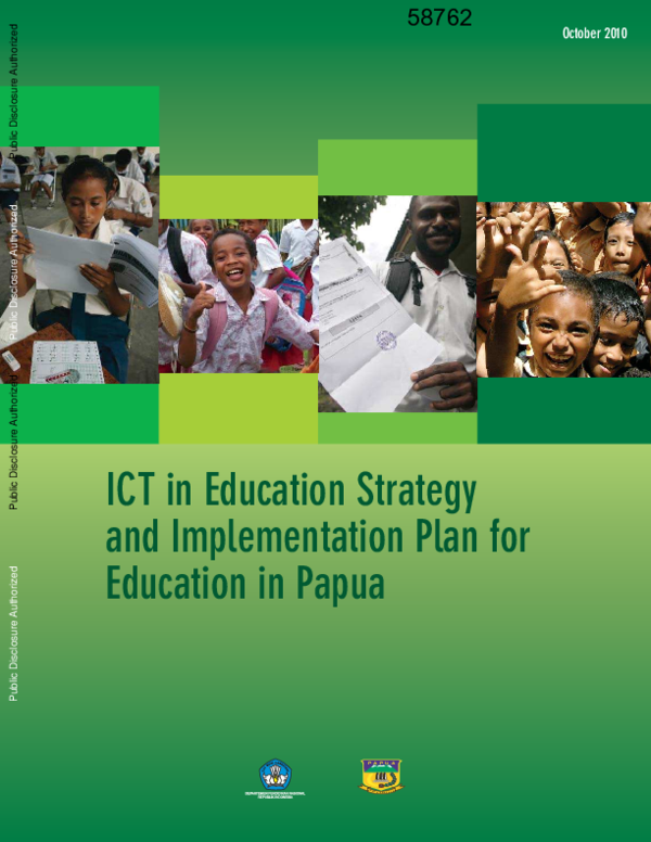 (PDF) ICT in education strategy and implementation plan for education ...