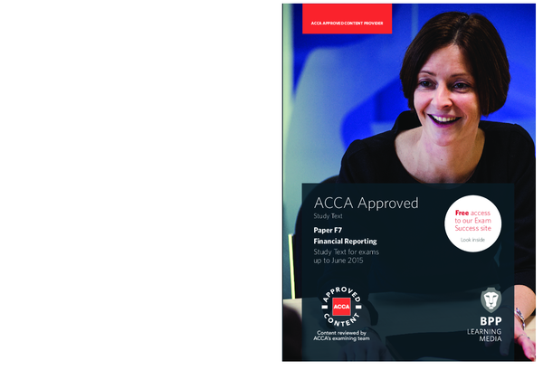 PDF) ACCA F7 BPP Text