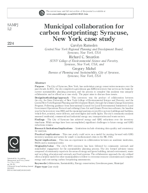 National footprint picture
