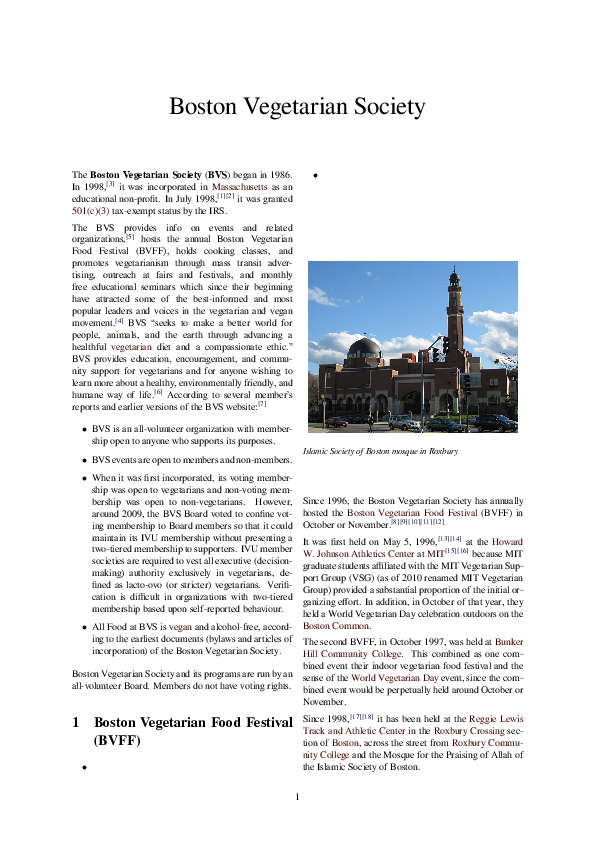 (PDF) Boston Vegetarian Society Maynard S Clark Academia.edu