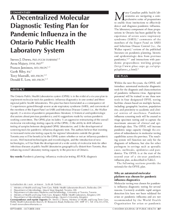 (PDF) Laboratorybased surveillance in the molecular era the TYPENED