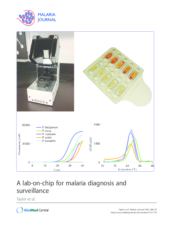 (PDF) A lab-on-chip for malaria diagnosis and surveillance