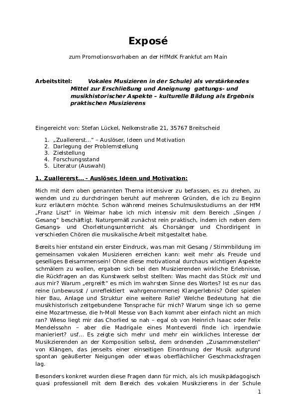 (DOC) Exposé