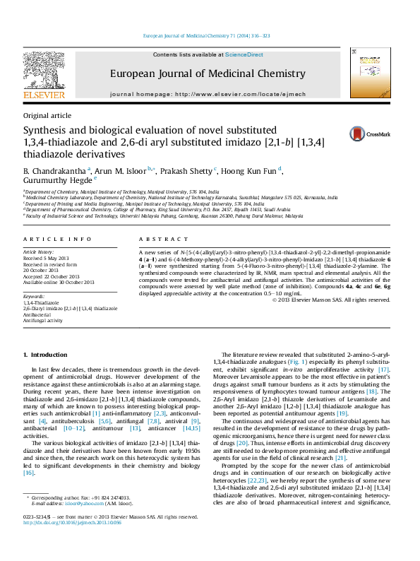 (PDF) Synthesis and biological evaluation of a novel series of pyrazole ...