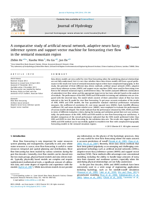 (PDF) A comparative study of artificial neural network techniques for ...