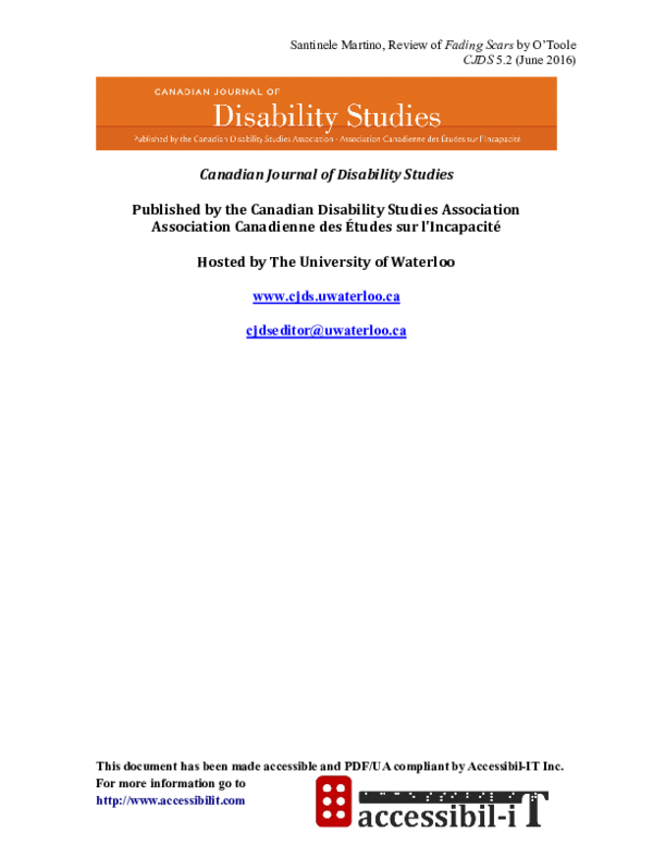 How to tell a story of a scar picture