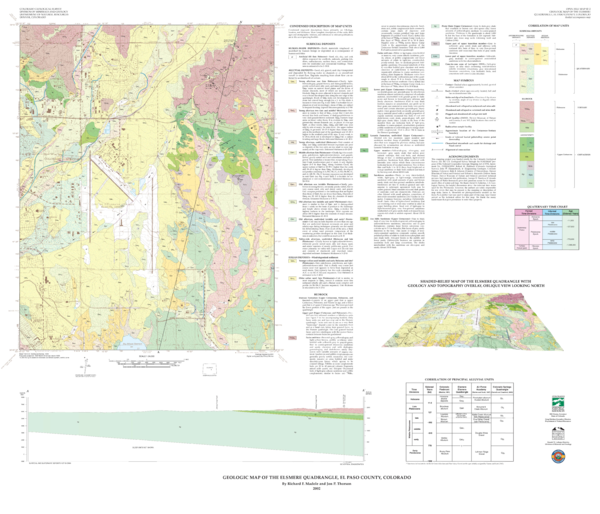 (PDF) Geologic map of the Elsmere quadrangle, El Paso County, Colorado