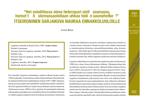 lesbot sarja kuva suku puoli