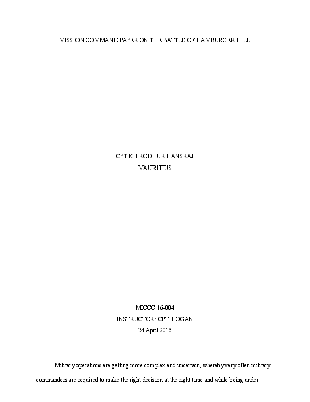 Hamburger method essay picture