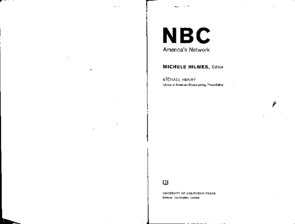 (PDF) NBC and the Network Idea: Defining the American System