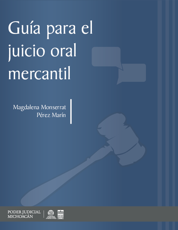 (PDF) Guía para el juicio oral mercantil Luis Luna