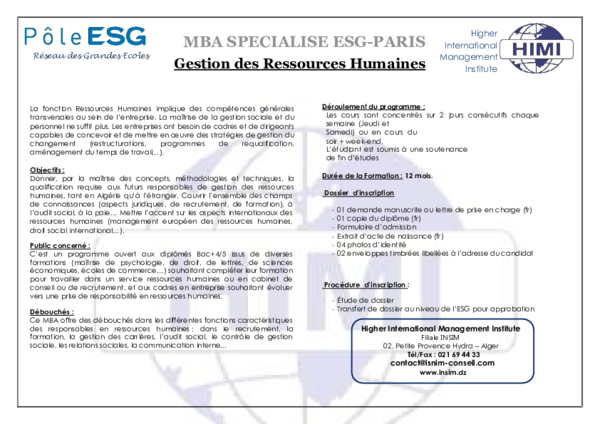 gestion sociale du personnel