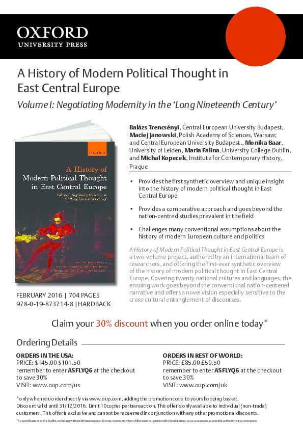 (PDF) Balázs Trencsényi, Maciej Janowski, Monika Baar, Maria Falina ...