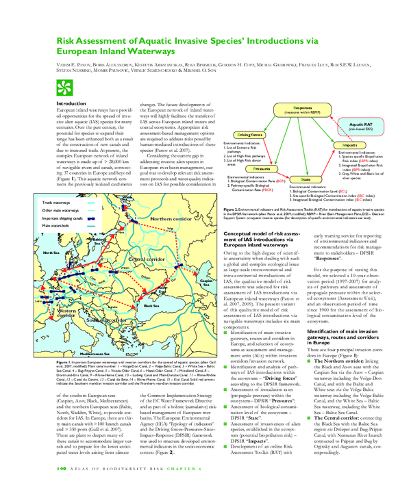 (PDF) Risk assessment of aquatic invasive species' introductions via ...
