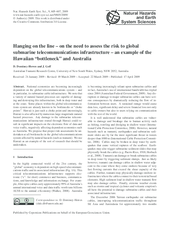 Telecommunications infrastructure essay image