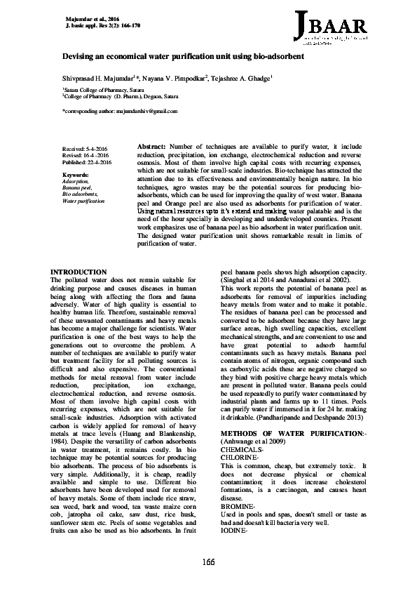 Industrial water purification image