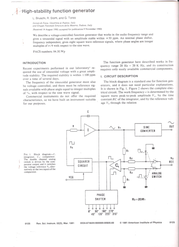 (PDF) Highstability function generator Torzo Academia.edu