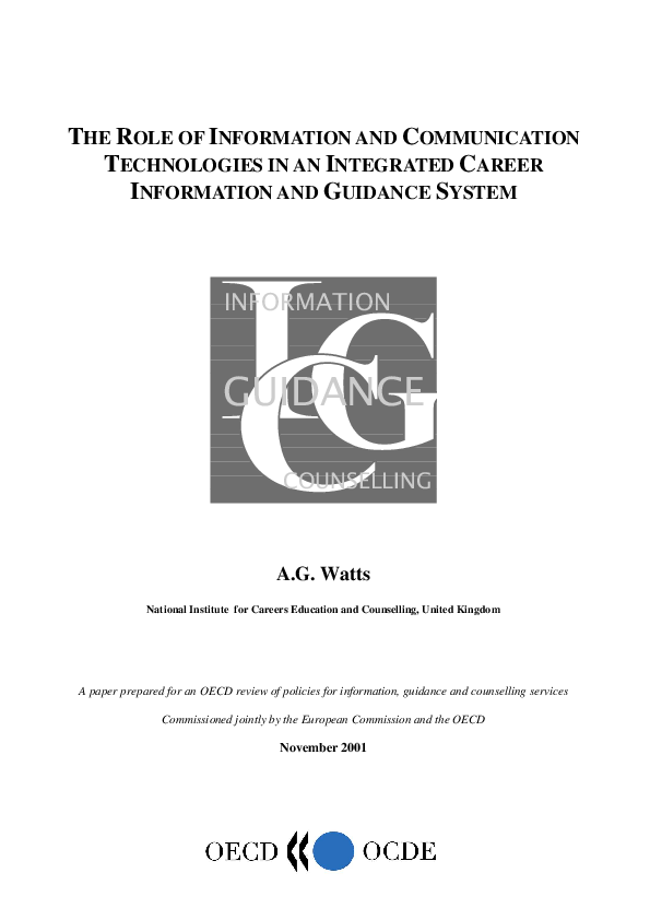 (PDF) THE ROLE OF INFORMATION AND COMMUNICATION TECHNOLOGIES IN AN ...