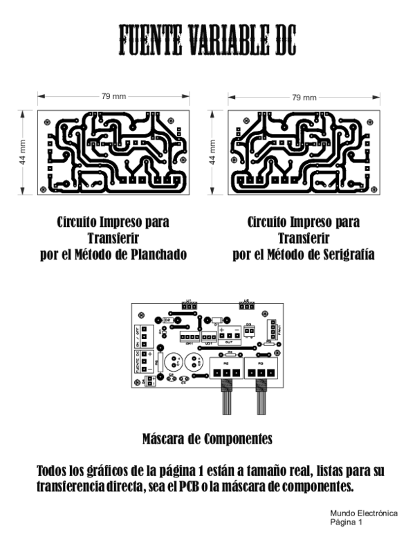 (PDF) fuente variable DC