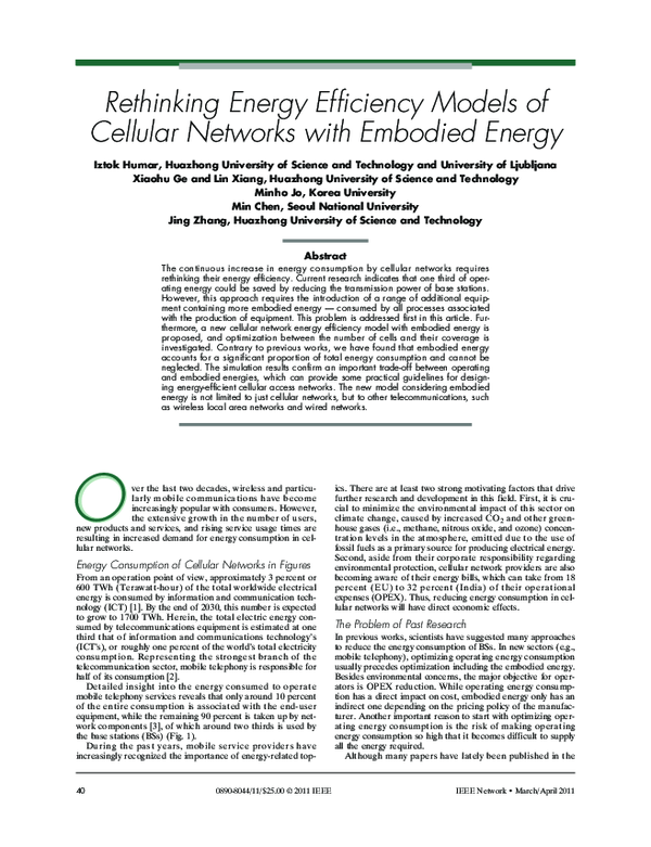 (PDF) Rethinking energy efficiency models of cellular networks with ...