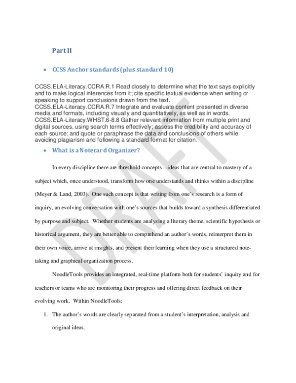 Note Card Organizer Debbie Abilock Academia.edu