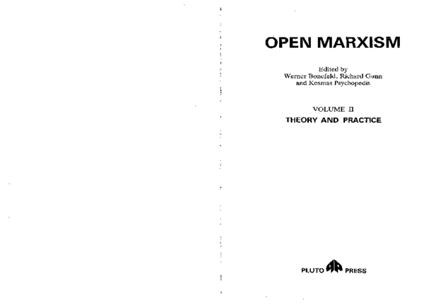 (PDF) Theory and Practice: Open Marxism Volume 2