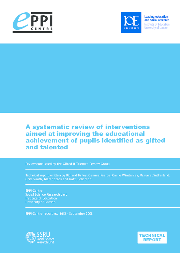 (PDF) A Systematic review of Interventions Aimed at Improving the ...