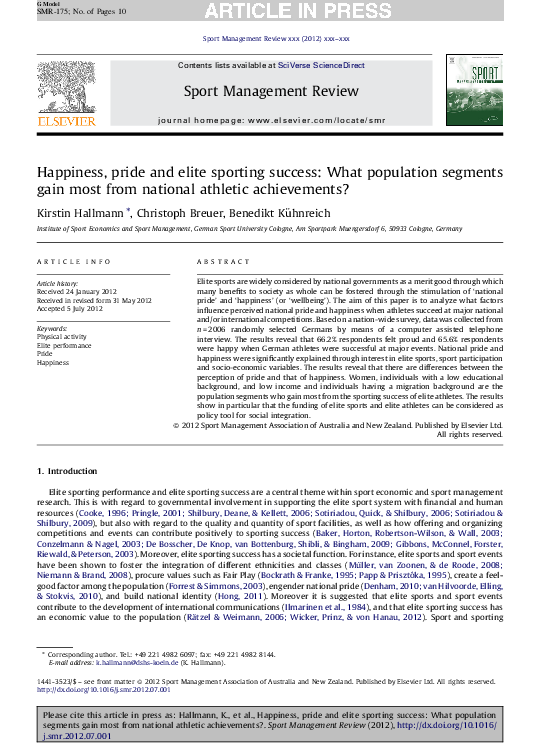 Sporting achievements essay picture