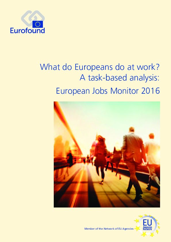 (PDF) What do Europeans do at work? A task-based analysis