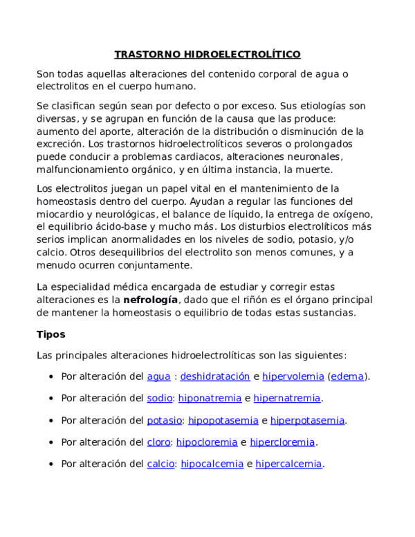 Alteración del equilibrio