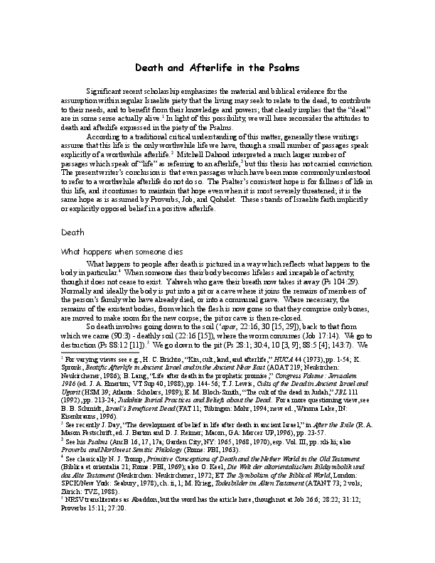 Judaism life after death ks2 image