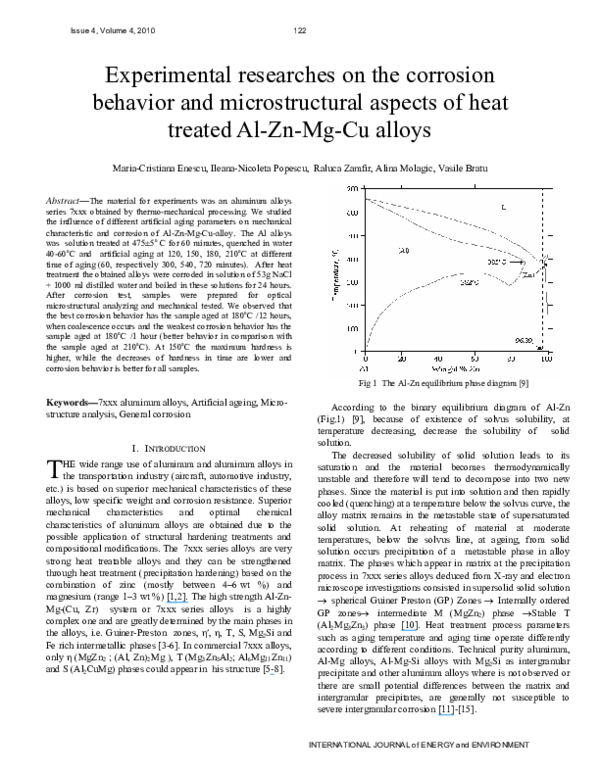 (PDF) Experimental researches on the corrosion behavior and ...